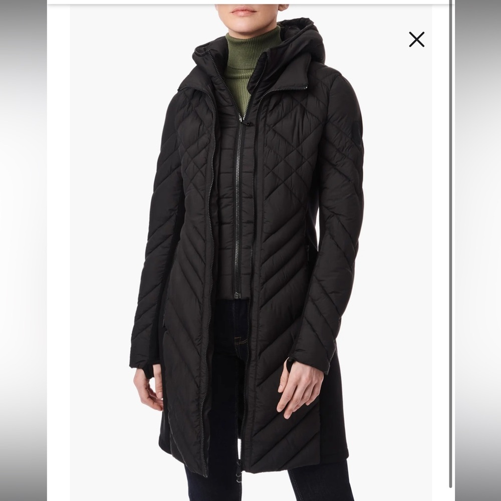 Bernardo Hooded Puffer Jacket NWOT
